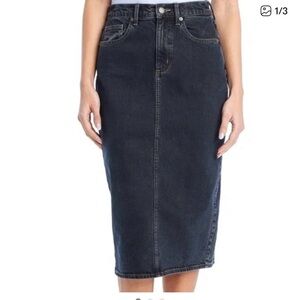 Universal Thread denim midi skirt
